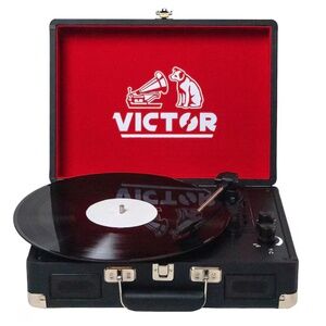 Victor Record Player Vintage Style